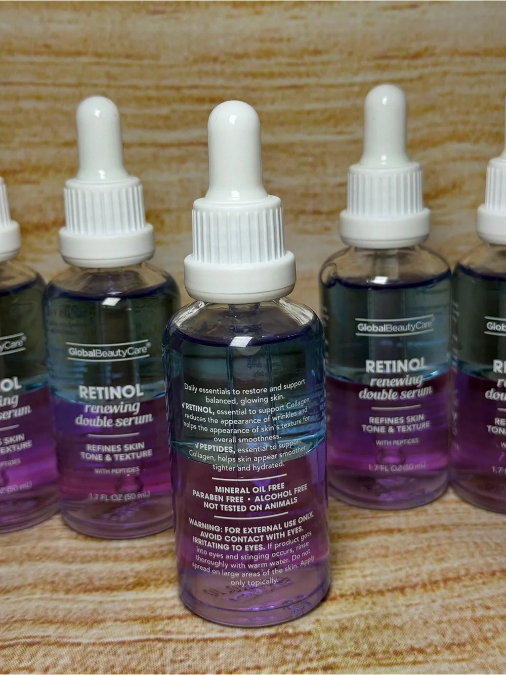5‎ Retinol Renewing Double Serum by Global Beauty Care